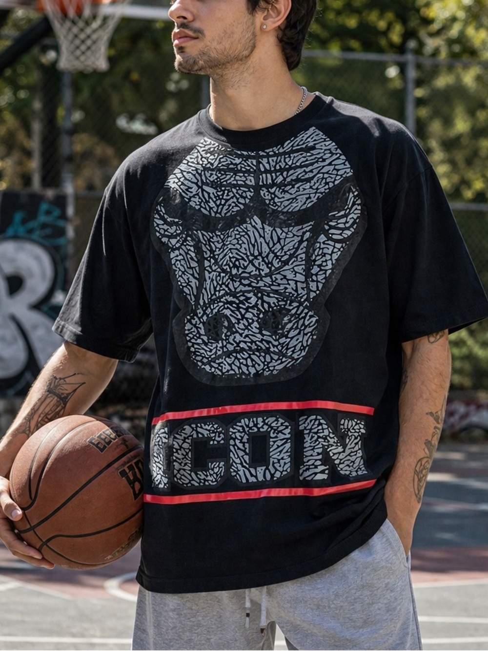 NWT Chicago bulls icon top
